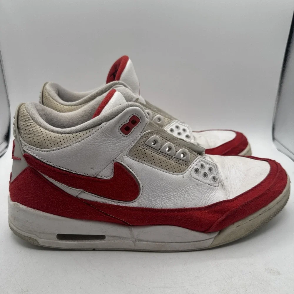 Air Jordan 3 Retro Tinker Air Max 1 Men's Size 11.5 White University CJ0939-130